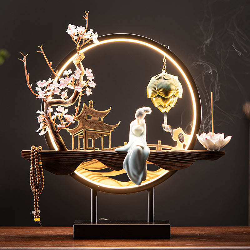 Nouvelles idées de décoration d'encens d'éclairage de style chinois