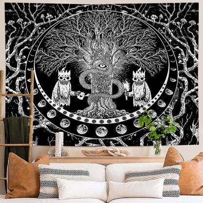 Tree Of Life Background Cloth Home Tapestry