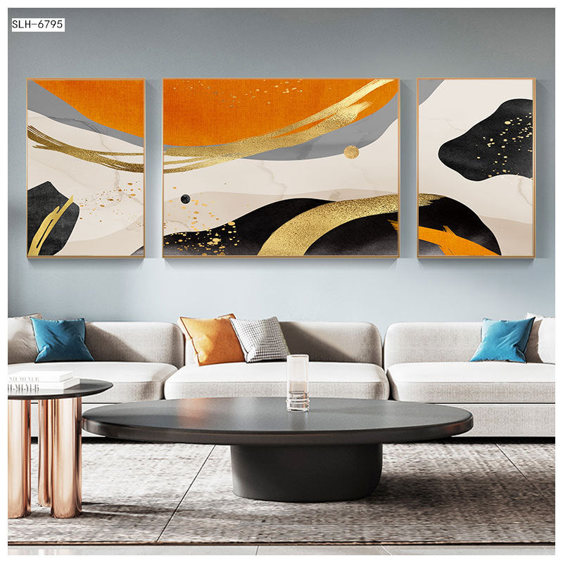 Modern Simple Living Room Decorative Painting Art Texture Fresco