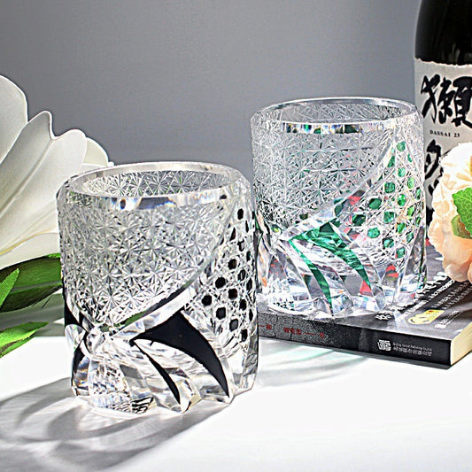 Copa de cristal hecha a mano para whisky, decoración de copa de vino, regalo doméstico, taza de lujo ligera