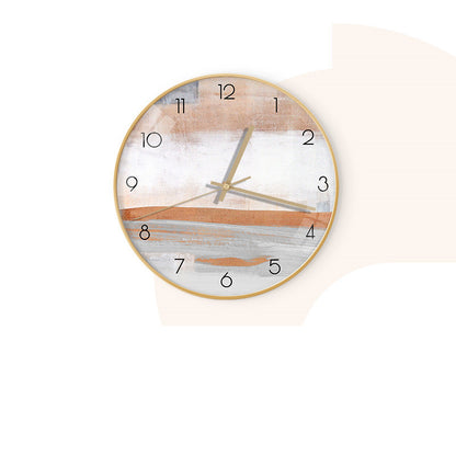 Poor Style Modern Abstract Restaurant Wall Clock