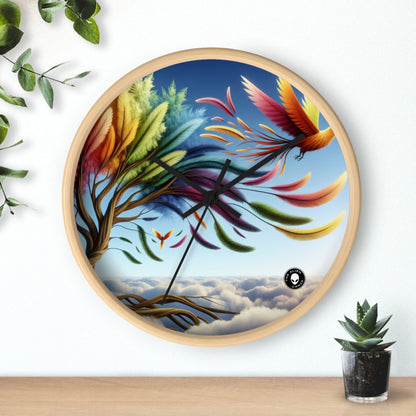 "Fantastical Flora & Fauna: A World of Whimsical Switches" - The Alien Wall Clock