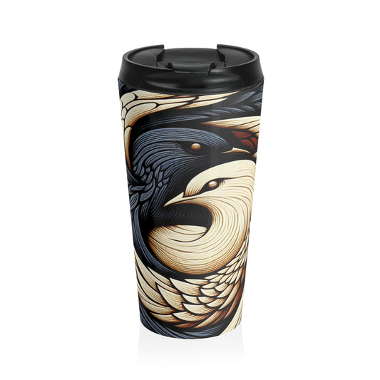 "A Hope For Peace" - The Alien Stainless Steel Travel Mug Symbolism Style