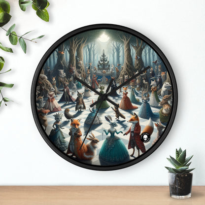 "Fanciful Creatures: Enchanted Masquerade" - The Alien Wall Clock