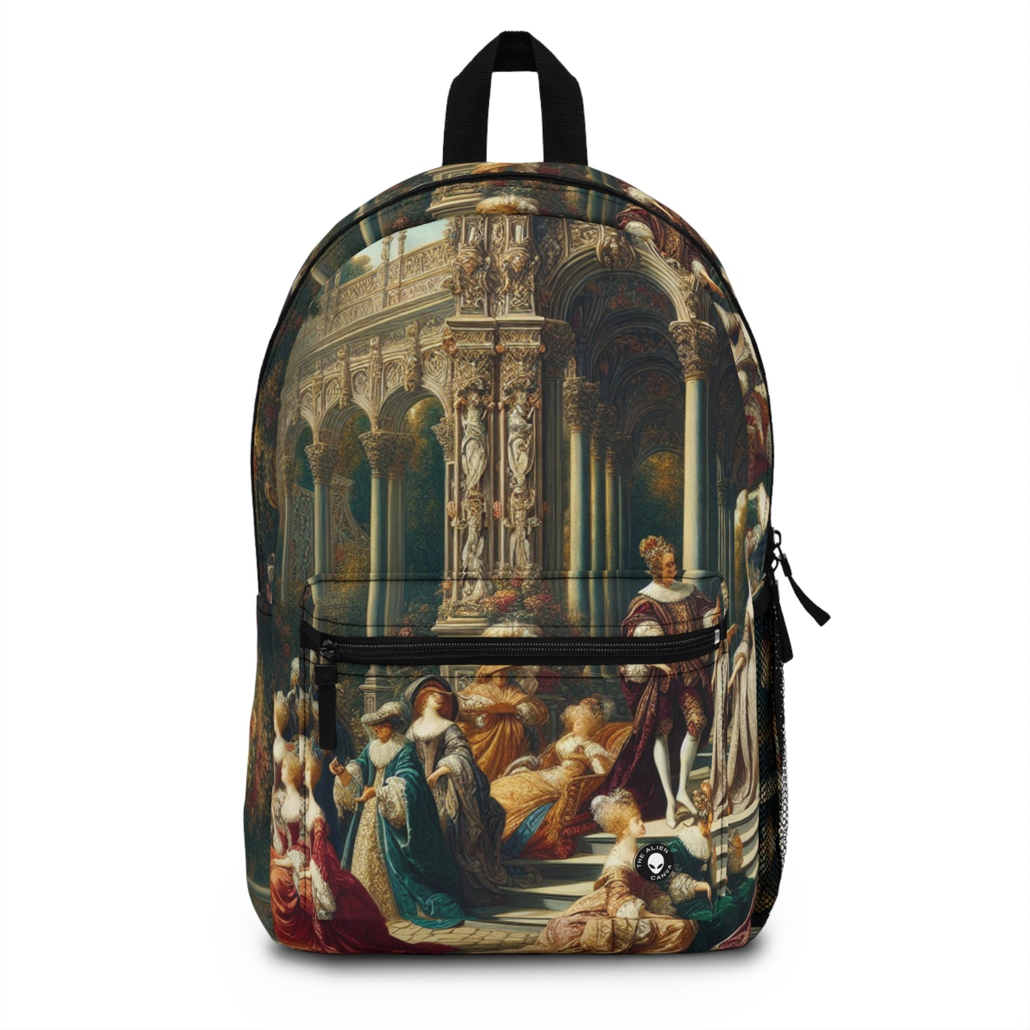 "Regal Elegance: A Gothic Inspired Garden Portrait" - The Alien Backpack International Gothic