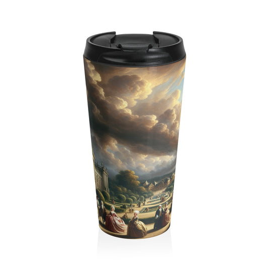 "Royal Banquet in a Baroque Palace" - The Alien Stainless Steel Travel Mug Baroque