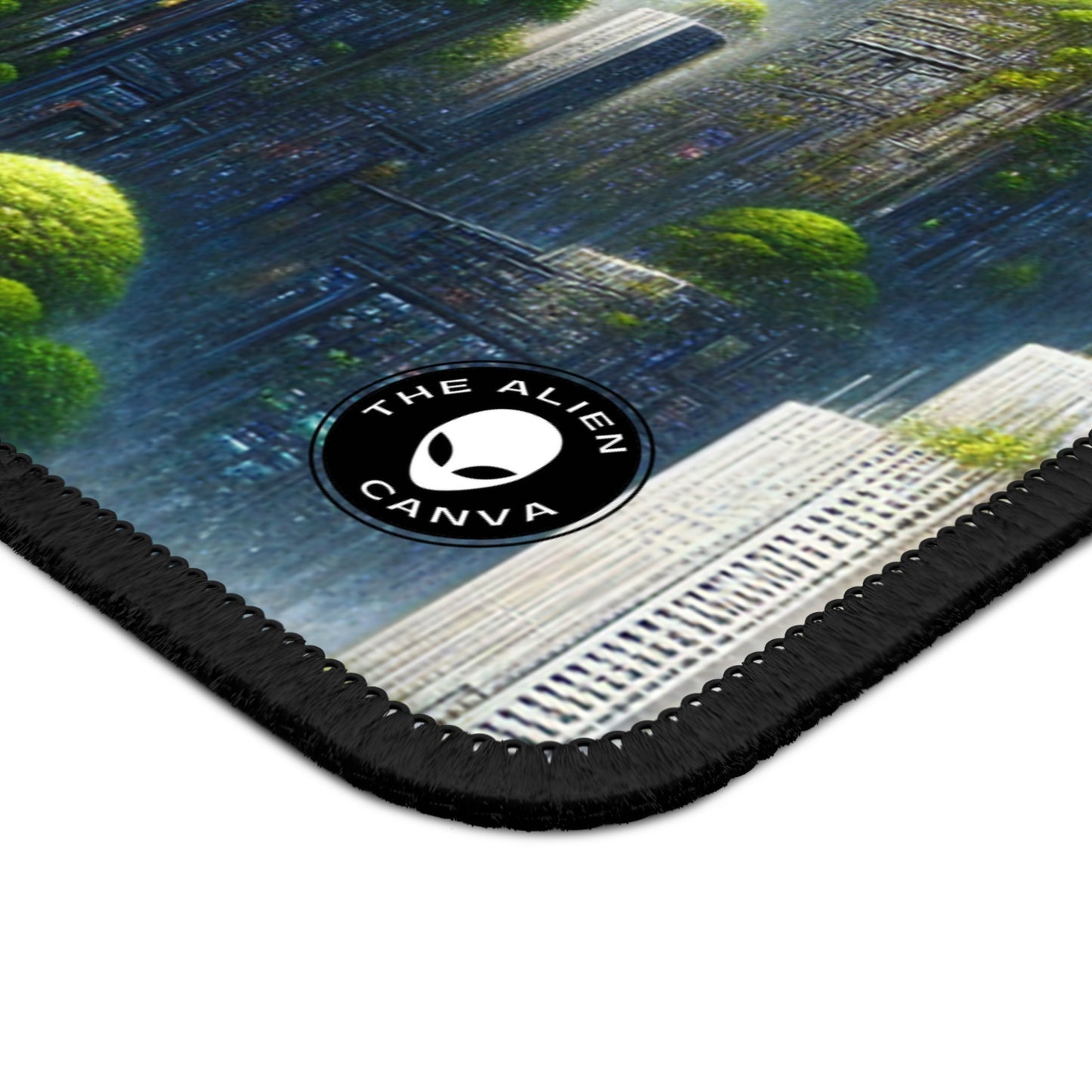 "Biodome Cityscape" - The Alien Gaming Mouse Pad