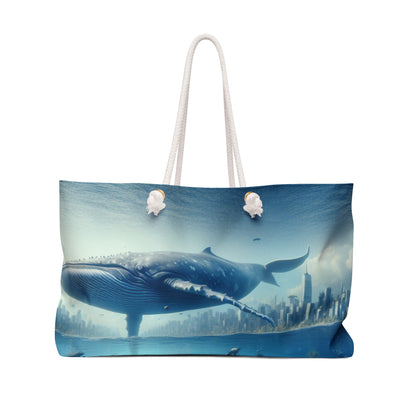 "Whale City: un país de las maravillas surrealista bajo el agua" - The Alien Weekender Bag