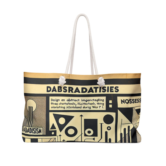 "Dadaist Dreamscape : Un ensemble de collages numériques surréalistes" - The Alien Weekender Bag Dadaism