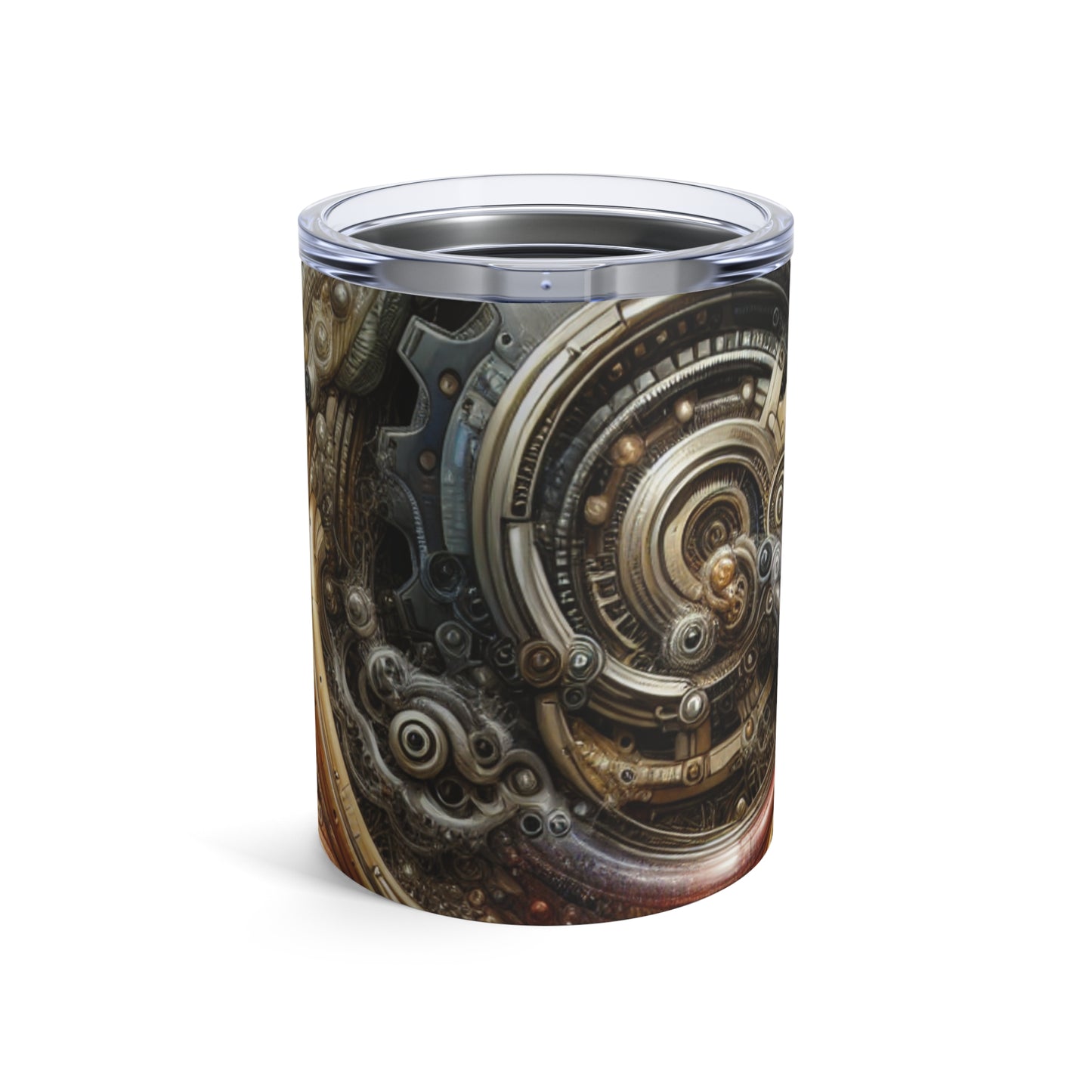 "Bio-Mech Cityscape : Harmonious Fusion" - The Alien Tumbler 10oz Art biomécanique