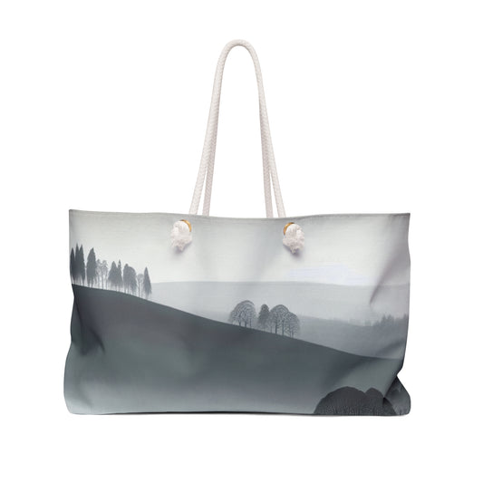 "Grey Tonalism: Hillside in Fog" - Le tonalisme du sac Alien Weekender