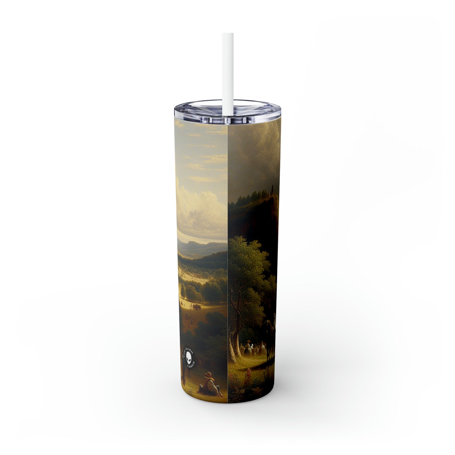 Everyday Treasures: Revealing the Artistic Beauty of Mundane Objects - The Alien Maars® Skinny Tumbler with Straw 20oz Realism