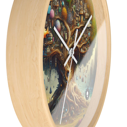 "The Tree of Curiosities" - The Alien Wall Clock