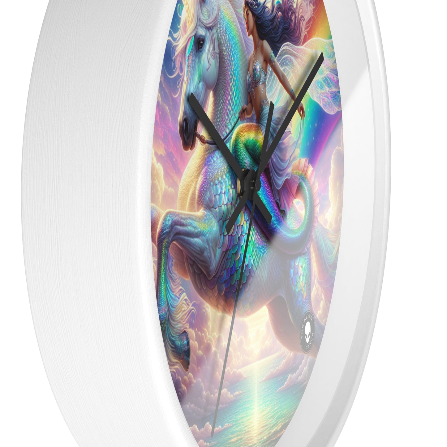 "Mermaid and Unicorn Adventure" - The Alien Wall Clock