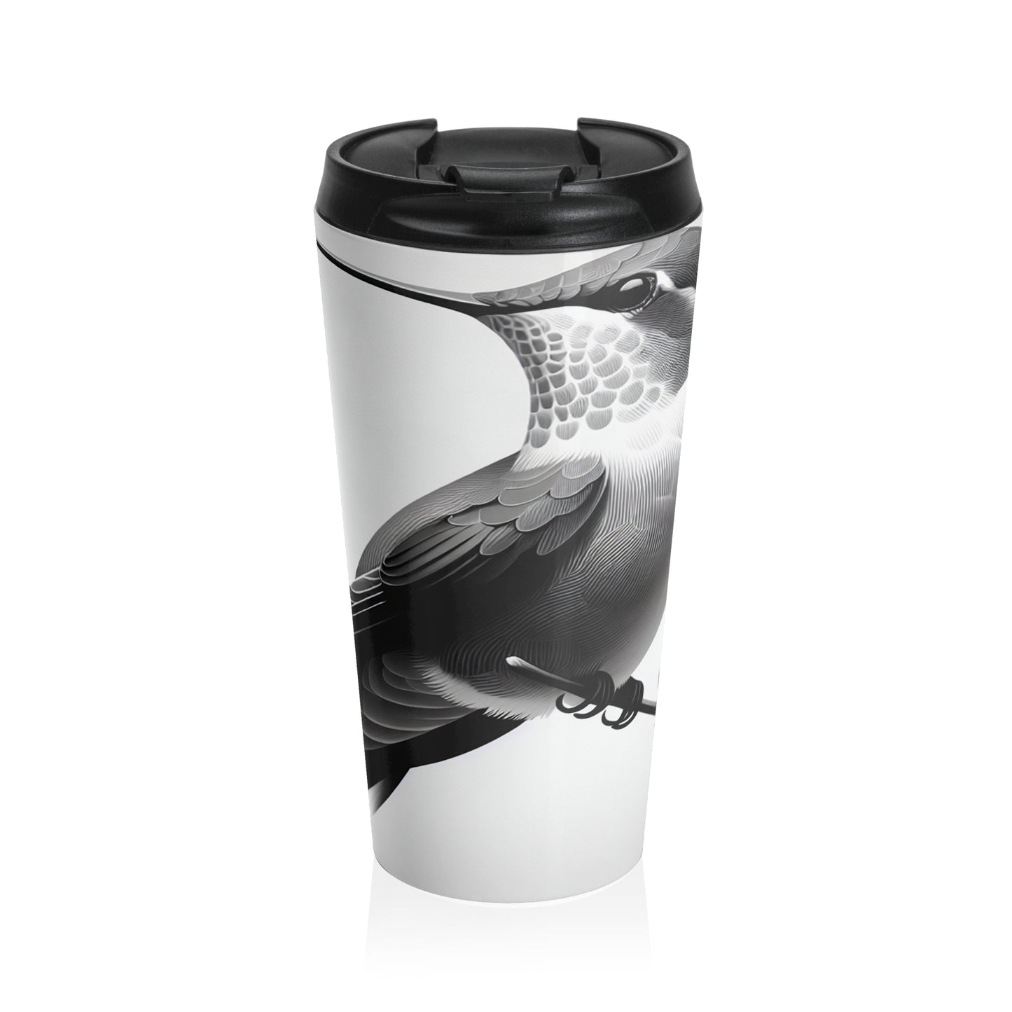 "A Melodic Moment" - The Alien Tasse de voyage en acier inoxydable Style minimalisme