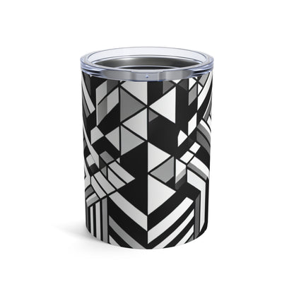 "Perception en mouvement : un chef-d'œuvre époustouflant de l'Op Art" - The Alien Tumbler 10oz Op Art