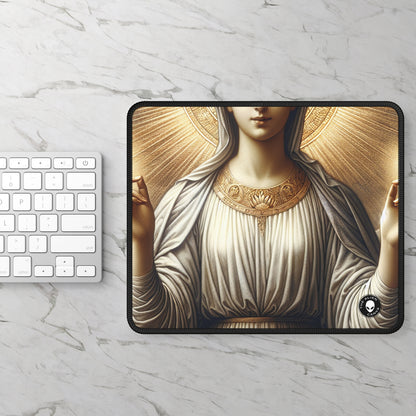 "The Radiant Madonna" - The Alien Gaming Mouse Pad Arte Religioso