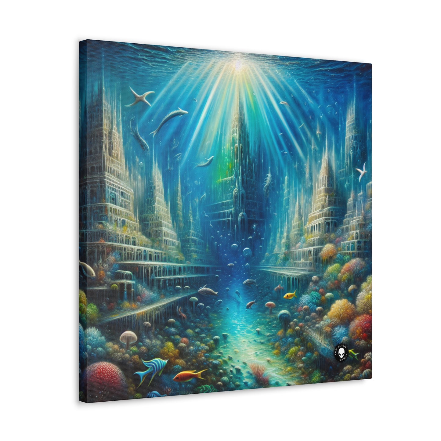 "Enchanted Underwater City" - The Alien Canva