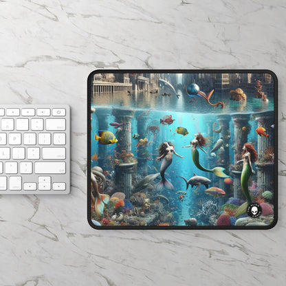 "Seascape Serenity: An Underwater Haven" - The Alien Gaming Mouse Pad