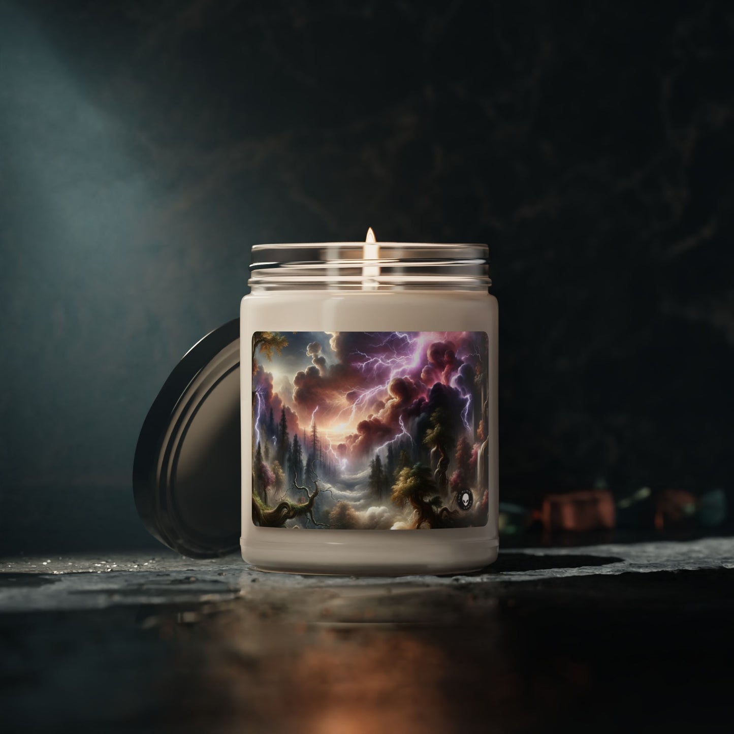 "Thunderstruck Forest" - The Alien Scented Soy Candle 9oz