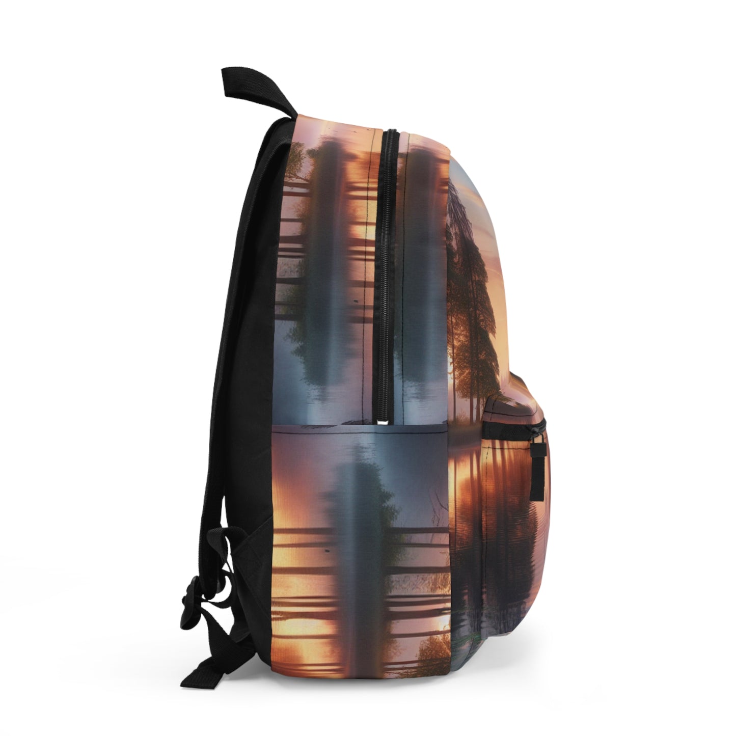 "Urban Symmetry: A Hyperrealistic Exploration of City Life" - The Alien Backpack Hyperrealism