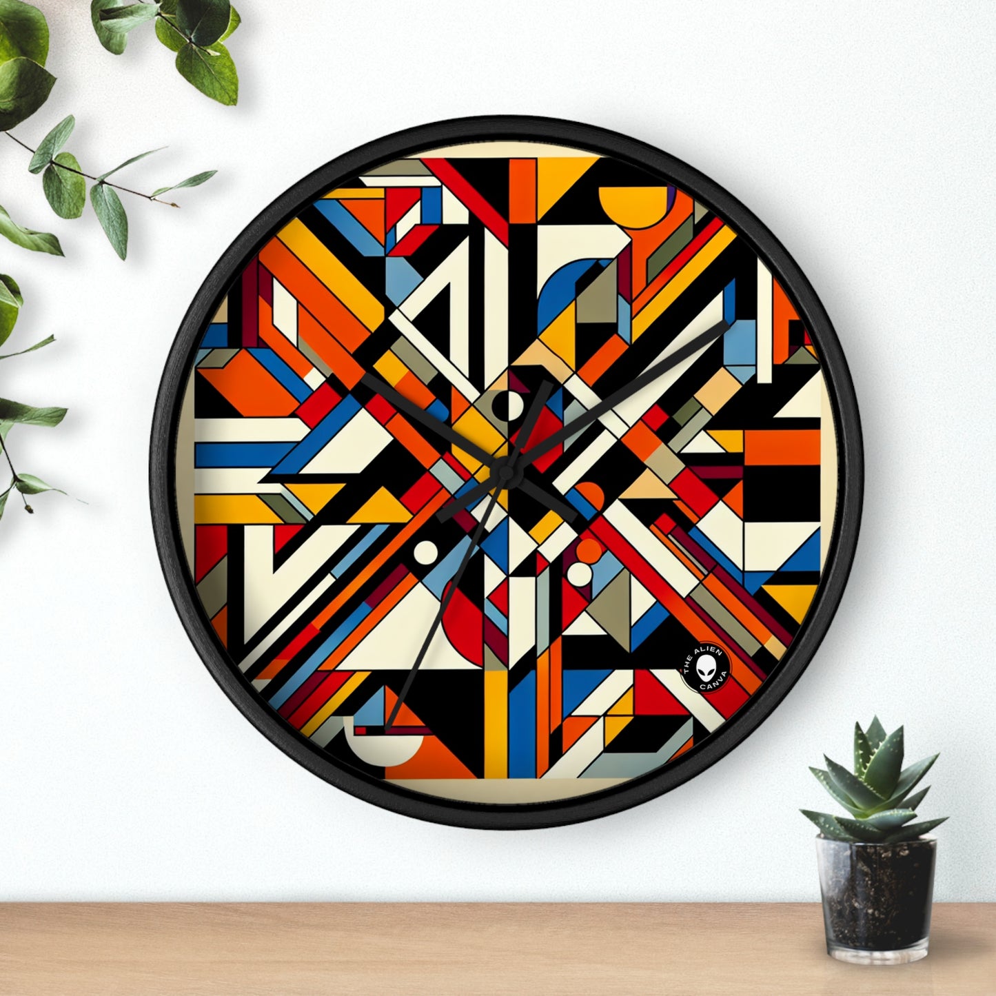 "United We Stand: A Constructivist Call for Equality" - The Alien Wall Clock Constructivism