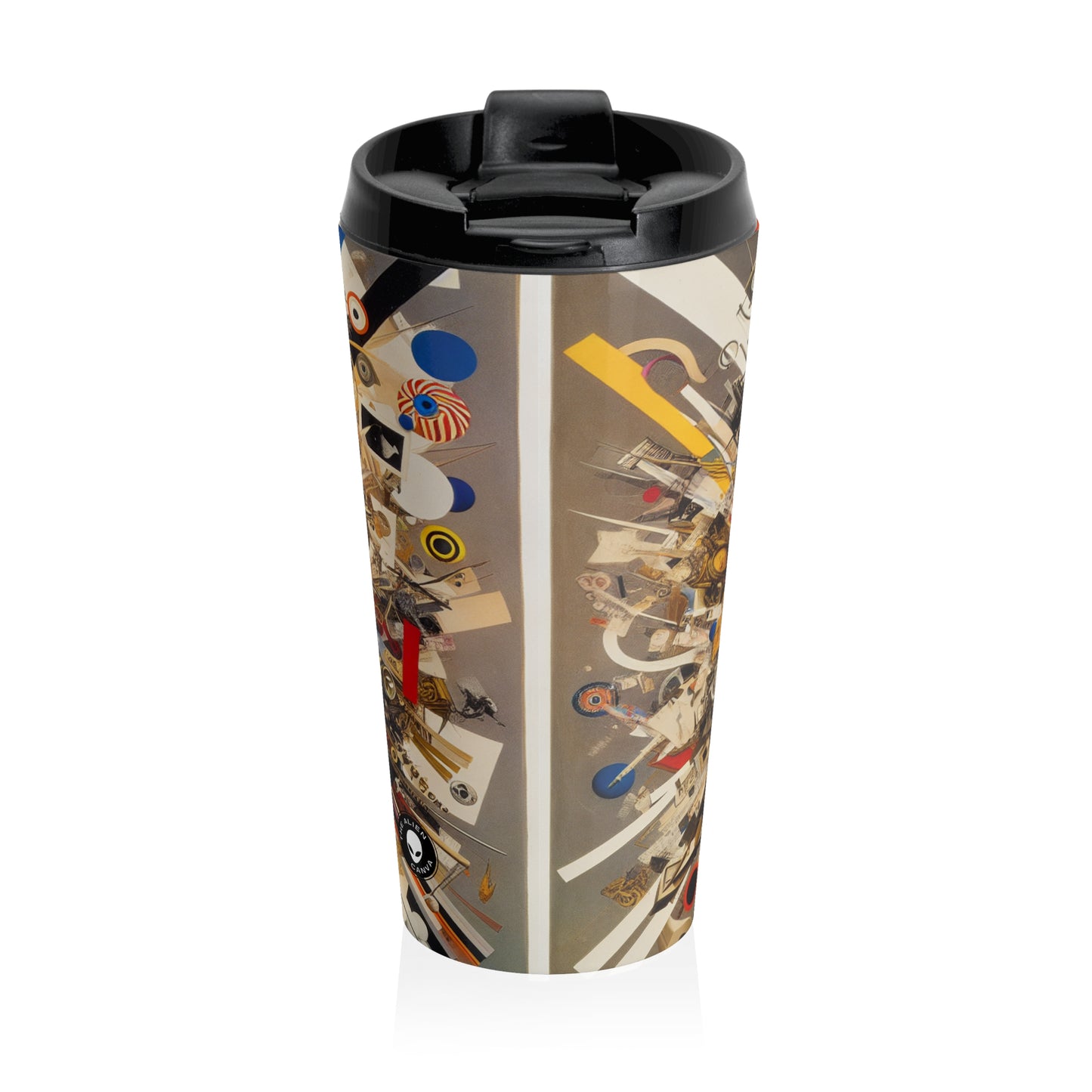 "Quirky Time Quack" - The Alien Stainless Steel Travel Mug Dadaism