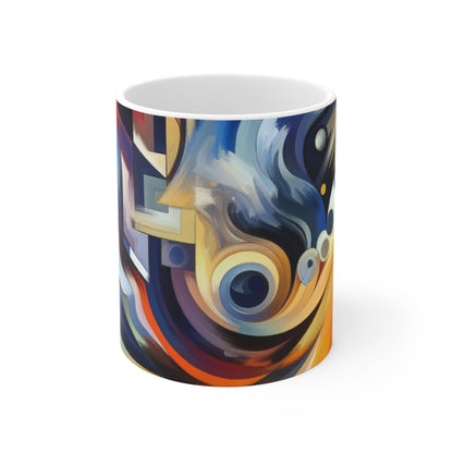 "Primal Energy in Wild Nature" - The Alien Ceramic Mug 11oz Primitivism Style