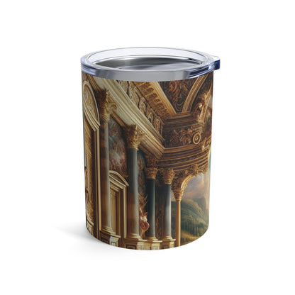 "Une odyssée néo-Renaissance : un panorama moderne" - The Alien Tumbler 10oz Renaissance Art