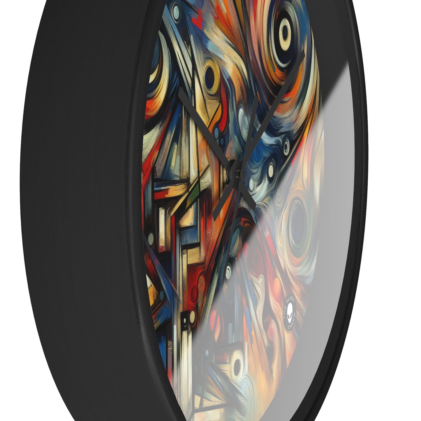 "Tempestuous Majesty" - The Alien Wall Clock Expressionism