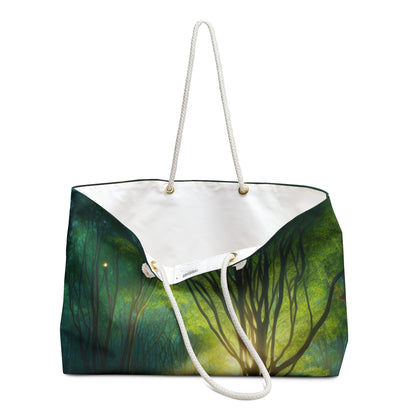 "Glowing Forest Magic" - The Alien Weekender Bag