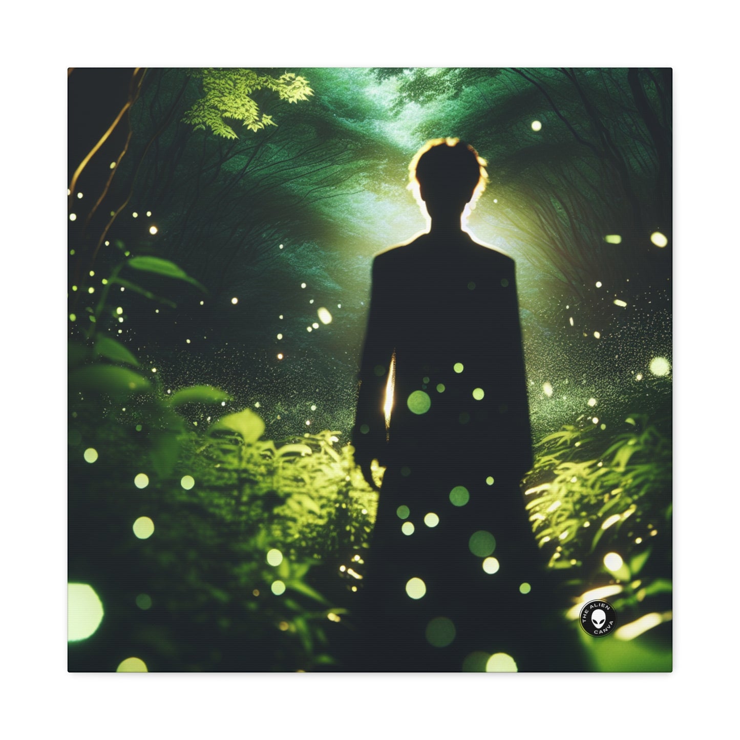 "Enchanted Firefly Forest" - The Alien Canva