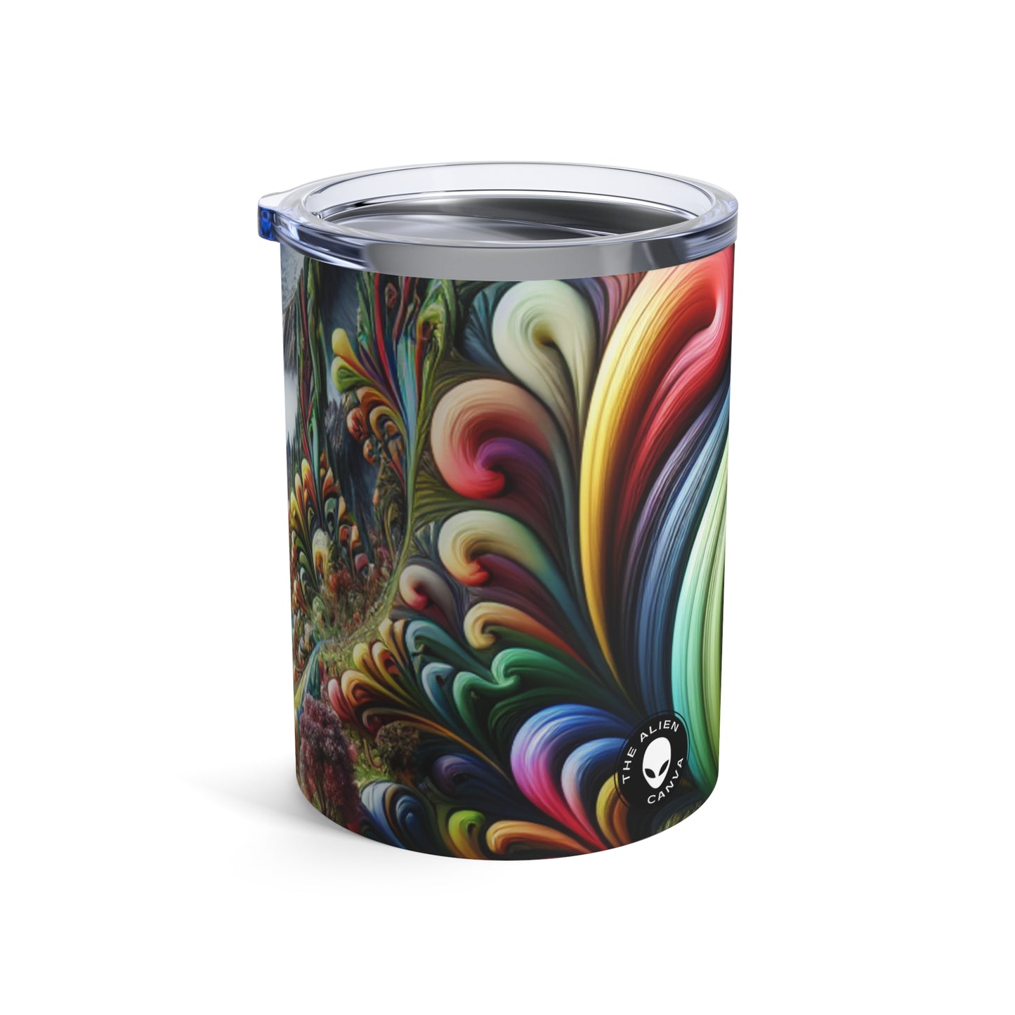 "Candy Mountains and Whimsical Valleys" - The Alien Tumbler 10oz