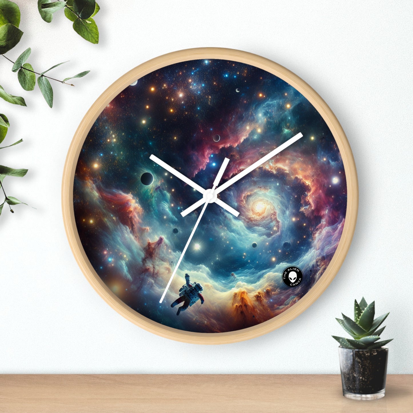 "Galactic Explorer" - L'horloge murale extraterrestre