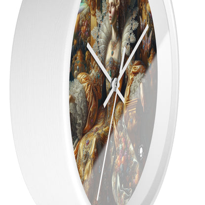 "The Splendor of a Renaissance Queen" - The Alien Wall Clock Rococo