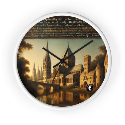 "Intellectual Discourse in the City Square" - The Alien Wall Clock Proto-Renaissance