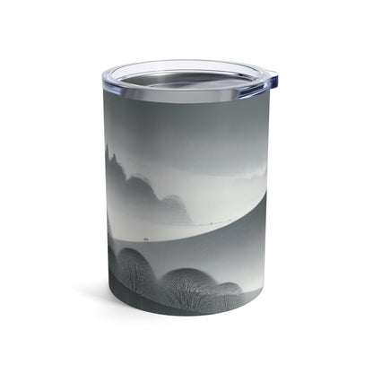 « Tonalisme gris : Hillside in Fog » - The Alien Tumbler 10oz Tonalism