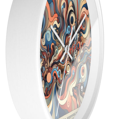 "Unleashing the Unconscious: A Surrealistic Exploration" - The Alien Wall Clock Surrealist Automatism