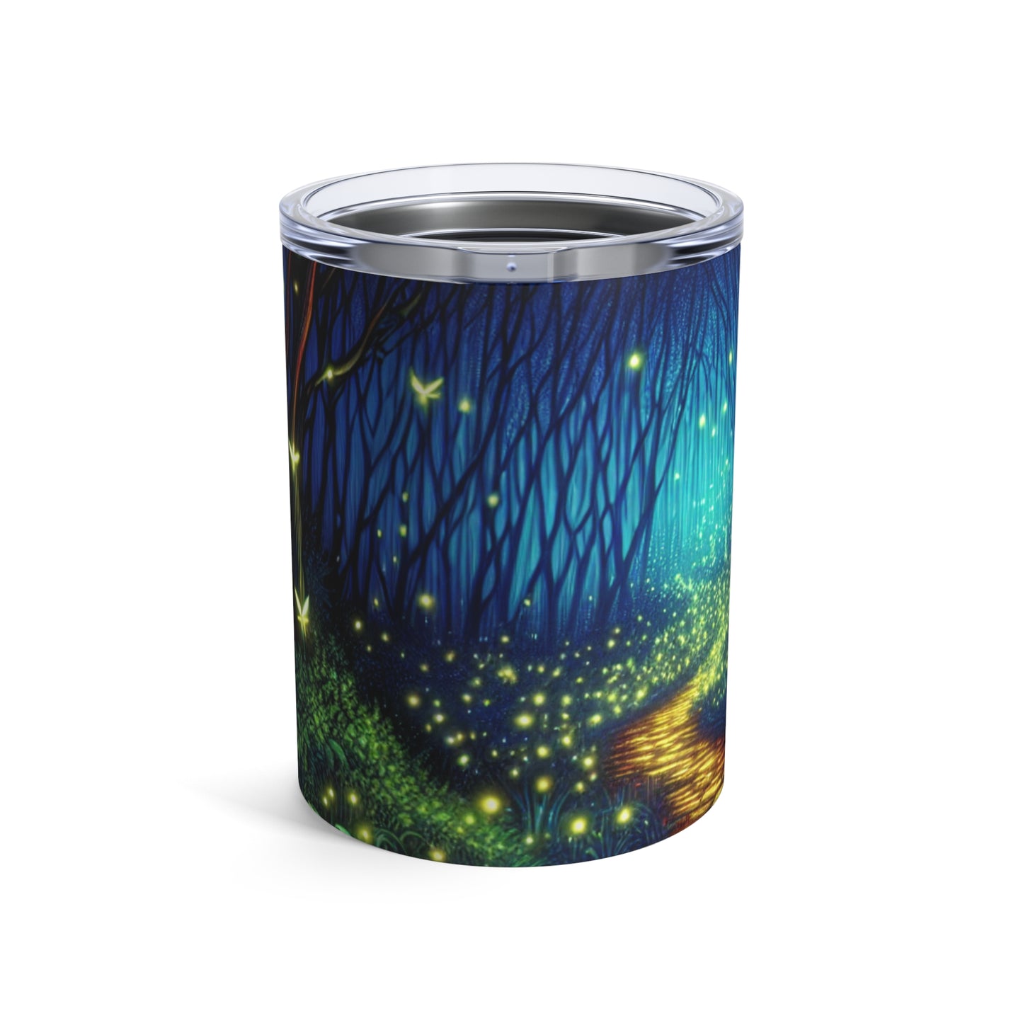 "Bosque Encantado: Resplandor Nocturno" - Vaso Alien de 10 oz