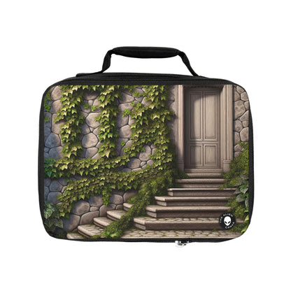 "Trompe-L'oeil Ivy Wall" - La bolsa de almuerzo alienígena Trompe-l'oeil