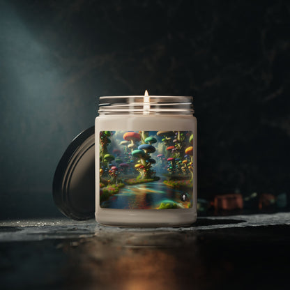 "Mystical Mushroom Wonderland" - The Alien Scented Soy Candle 9oz