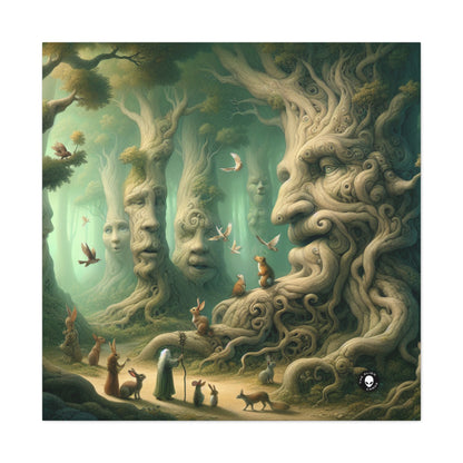 « La forêt enchantée des murmures » – The Alien Canva