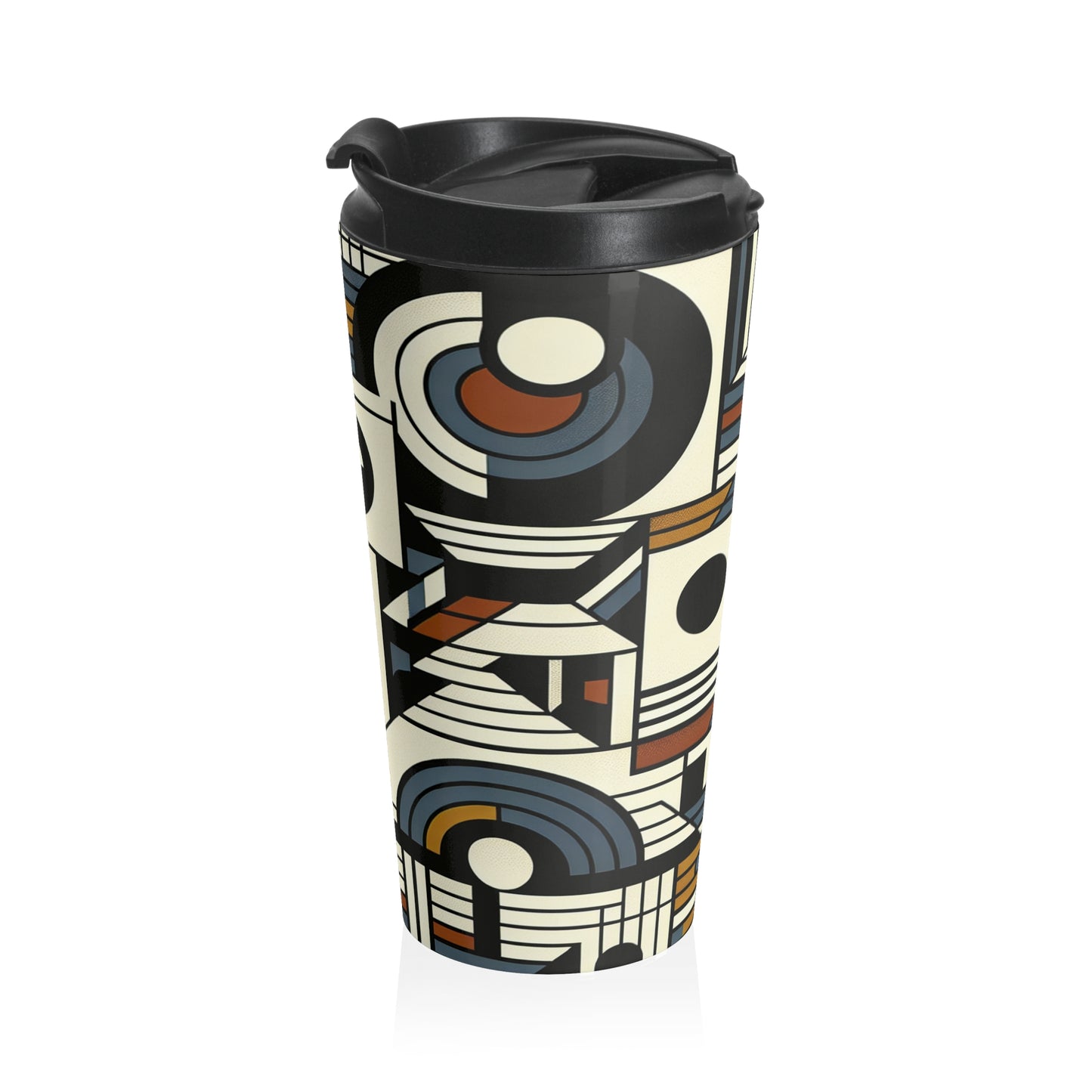 "Urban Elegance: A Concrete Art Exploration" - The Alien Stainless Steel Travel Mug Concrete Art