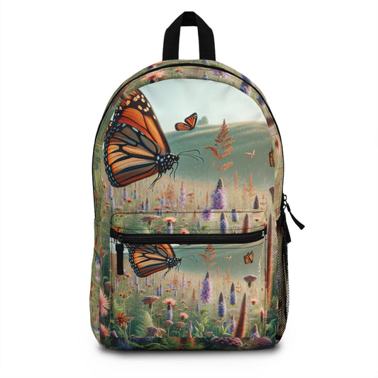 "A Monarch in Wildflower Meadow" - The Alien Backpack Realism Style