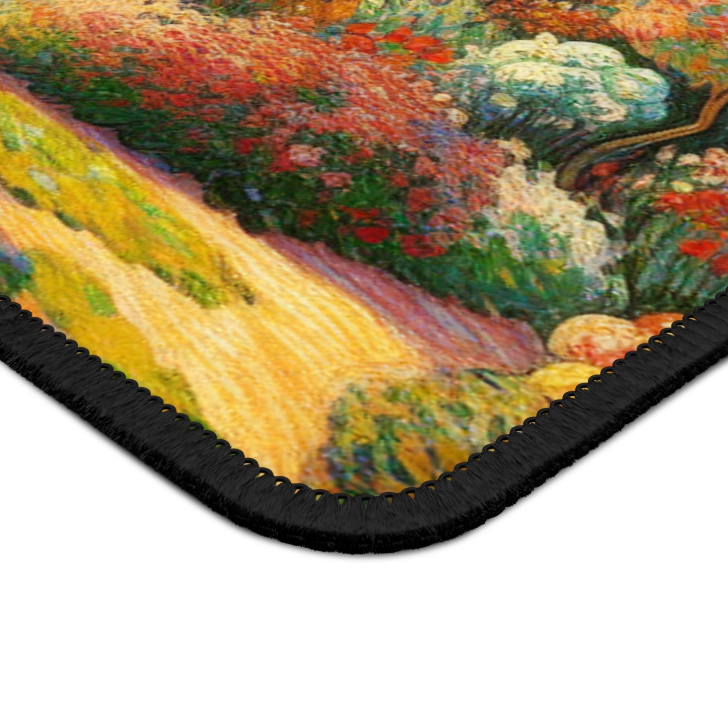 "Fauvist Garden Oasis" - Le tapis de souris Alien Gaming Style Fauvisme