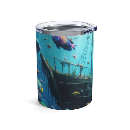 "Sunken Shipwreck Wonderland" - The Alien Tumbler 10oz