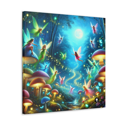 "Fairy Dance in the Glowing Forest" - The Alien Canva