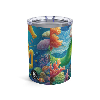 "Mermaid's Magical Coral Ride" - The Alien Tumbler 10oz