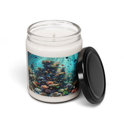 "Underwater Paradise: The Jewel of the Sea" - The Alien Scented Soy Candle 9oz