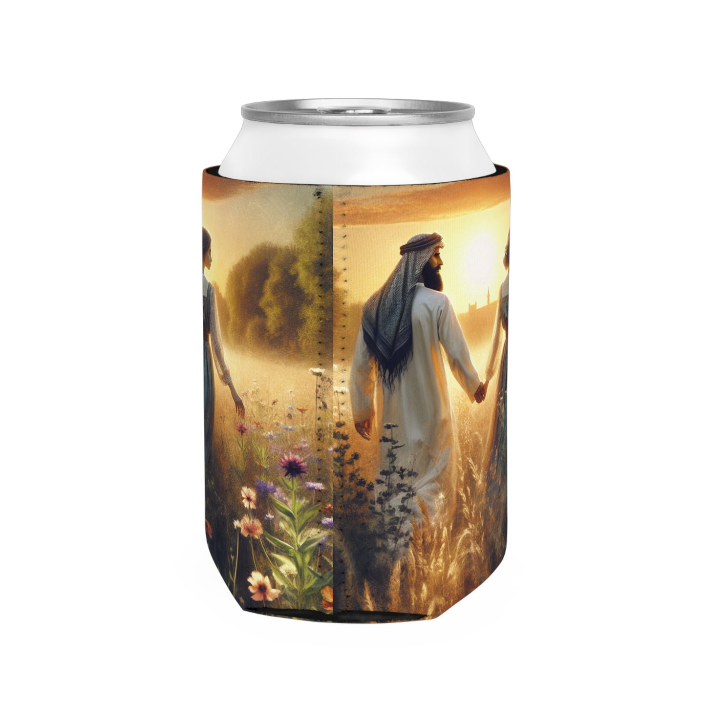 "Sweet Summer Sunset" - The Alien Can Cooler Funda Estilo Romanticismo